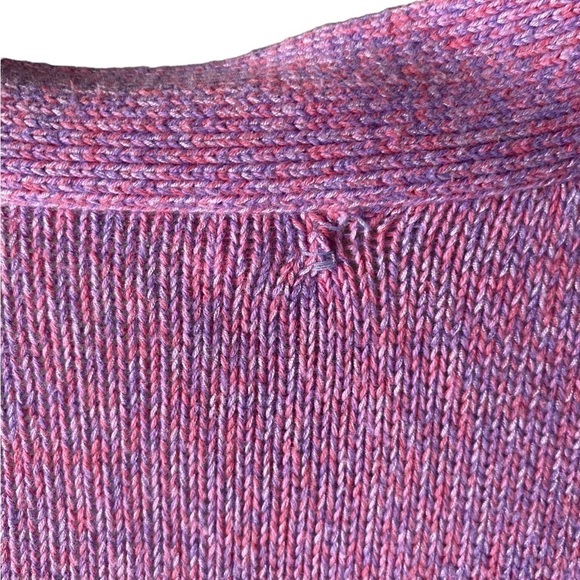 Oversized pink cardigan - Picture 5 of 9